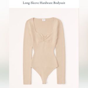 Abercrombie Long-Sleeve Hardware Bodysuit